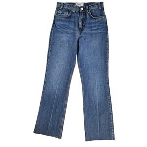 REFORMATION Jeans Hill Mid Rise Kick Flare Araceli Women’s Size 26